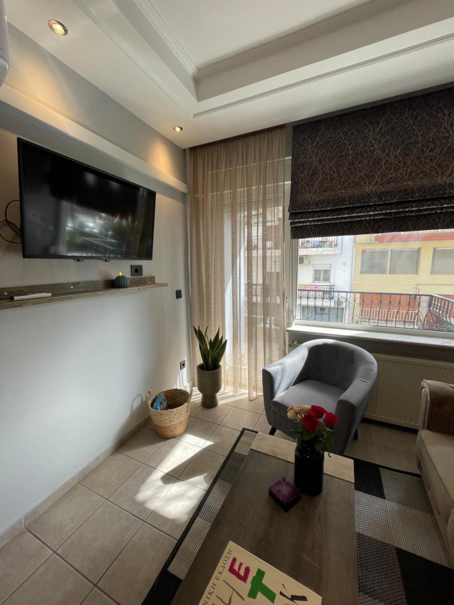 Ferienwohnung Business Flat Stavroupoli Thessaloniki Exterior foto