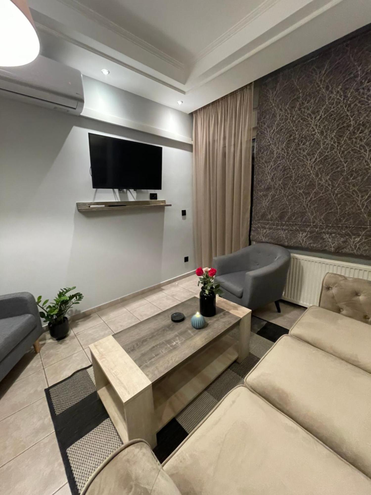 Ferienwohnung Business Flat Stavroupoli Thessaloniki Exterior foto